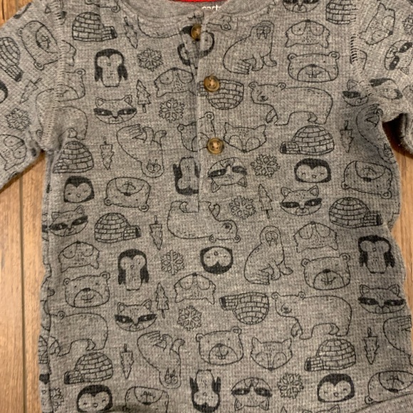 Carter’s Bundle of Three Long Sleeve Onesies, 18 months - Picture 10 of 12